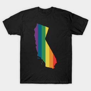 California State Rainbow T-Shirt